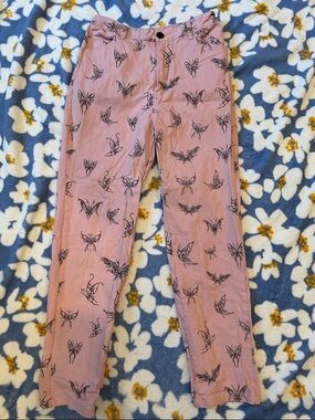 Hot Lava Pink Butterfly Pants
